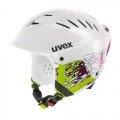 UVEX X-RIDE JR MOTION bílá - dětská / juniorská přilba s brýlemi - 1x použité zboží | Bílá, velikost S-M (obvod hlavy 55-58 cm) ...