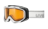 Lyžařské brýle Uvex UVISION 12/13 | Bílé (polarwhite), zorník S1 oranžový - goldlite... ..., Bílé, zorník šedý smoke S2 ...