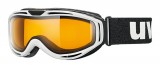 Uvex HYPERSONIC PURE bílé - white  lyžařské brýle  | Bílé, zorník oranžový S1 ...