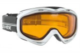 Lyžařské brýle Uvex G.GL 300 bílé (dříve UVISION) | Bílé (polarwhite), zorník S1 oranžový - goldlite... ...