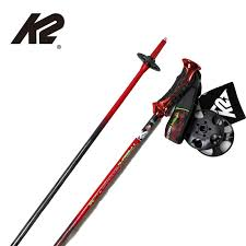 Lyžařské hole K2 TRIAX red 115 cm - Červené 115 cm ... K2 Corporation