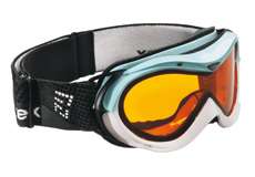 Uvex HURRICANE DL dětské lyžařské brýle s dvojitým zorníkem - Světle modro - bílé...