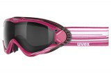 Uvex ULTRA fialovo- bílé lyžařské brýle | Fialové - zorník S2..., Fialovo bílé (white - aubergine) zorník S2 (smoke)