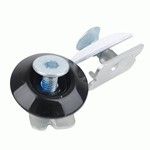 BUTTON sada (4ks) šroubovacích nýtů na kloub skeletových bruslí white 8mm |  5mm ,  5mm ,  8mm ,  8mm 