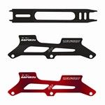 Podvozek RAPID 3S UNI 3*125 mm red |  black,  red