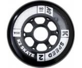 Kolečka na inline K2 90mm 85A - sada 4ks - 90 MM WHEEL 4-PACK