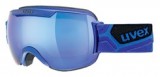 Uvex DOWNHILL 2000 FM BLUE lyžařské brýle   | Tmavě modré cobalt, modrý zrcadlový zorník...