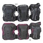 FID 3 sada chráničů kolen, loktů a zápěstí pink XL | 284663, 284664, 284665, 284666, 284667, 284668, 284669, 284670