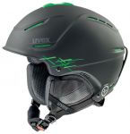 helma UVEX P1US PRO, black-green mat (S566156270*) | 52-55, 55-59, 59-62