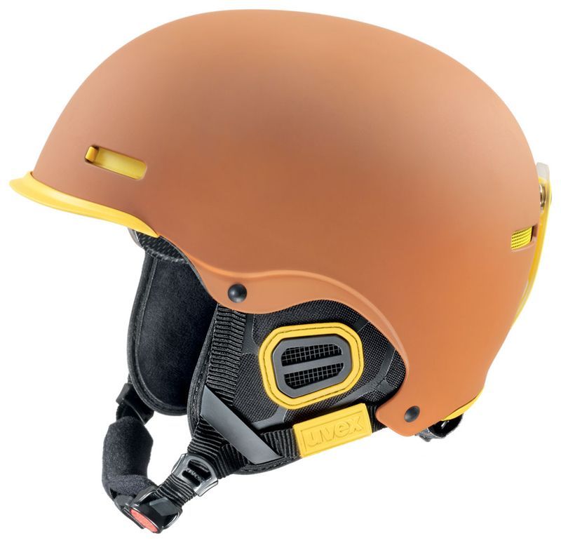 helma UVEX HLMT 5 PRO, brown-yellow mat (S566146860*) - 55-59 UVEX ZIMNÍ