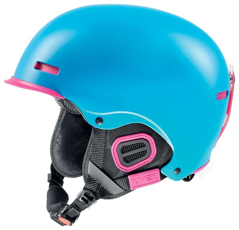 helma UVEX HLMT 5 PRO, cyan/pink mat (S566146940*) - 59-62 UVEX ZIMNÍ