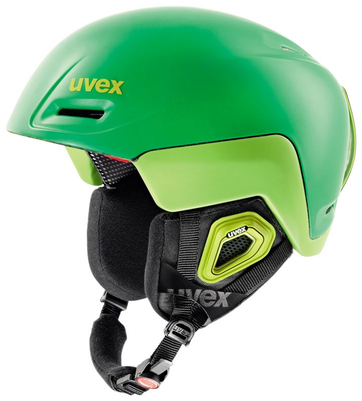 helma UVEX JIMM OCTO+, green-lemon mat (S566205320*) - 55-59 UVEX ZIMNÍ