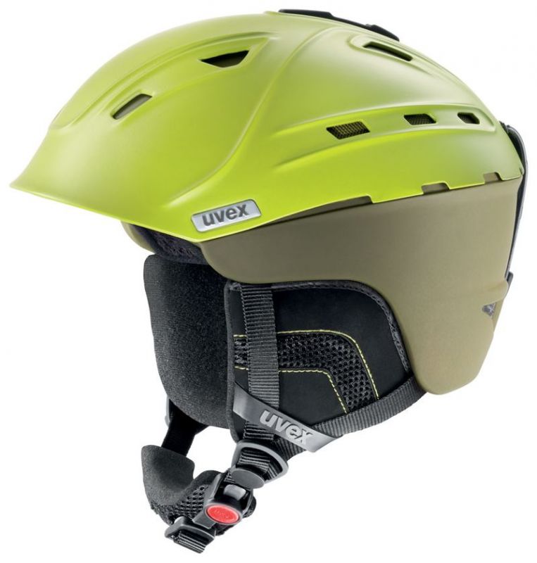 helma UVEX P2US, mossy-green mat (S566178500*) - 59-61 UVEX ZIMNÍ