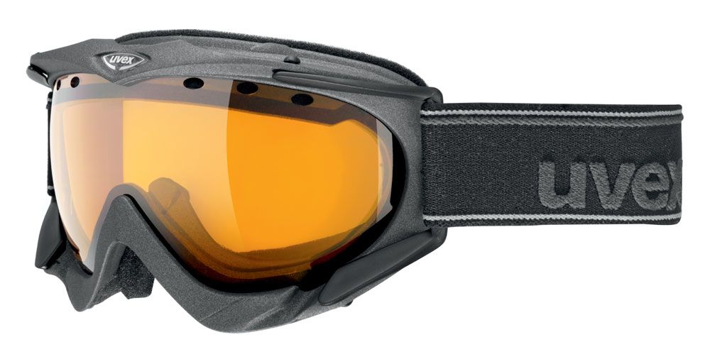 lyžařské brýle UVEX APACHE, gun met mat/lasergold lite (5529) UVEX ZIMNÍ