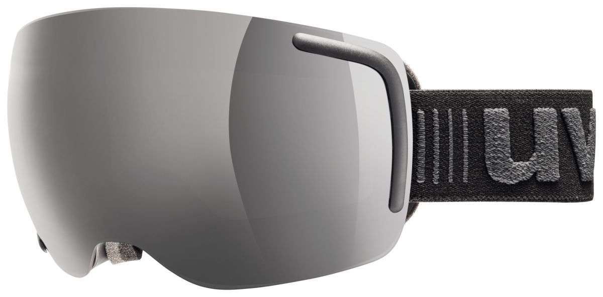 lyžařské brýle UVEX BIG 40 FM, pitch black mat double lens/full mirror black (2026) UVEX ZIMNÍ