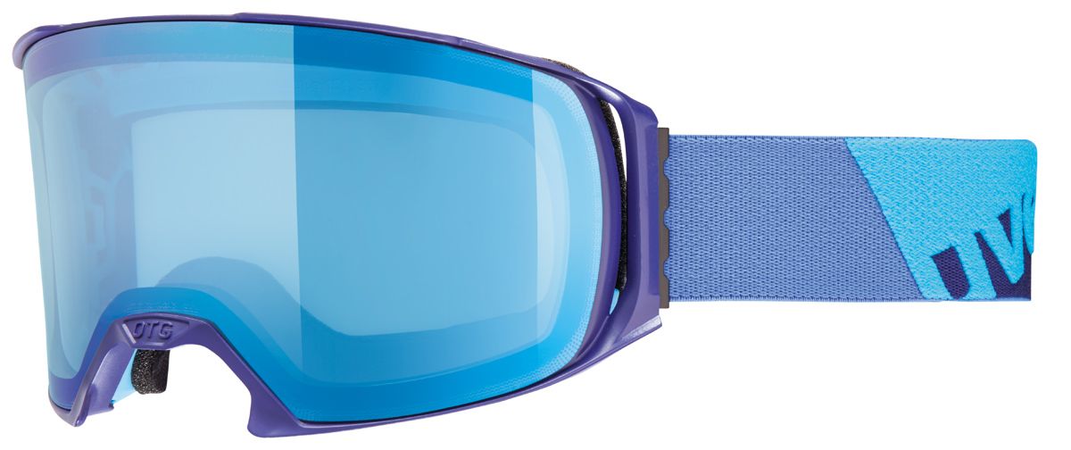 lyžařské brýle UVEX CRAXX OTG, indigo mat/litemirror blue (4026) UVEX ZIMNÍ
