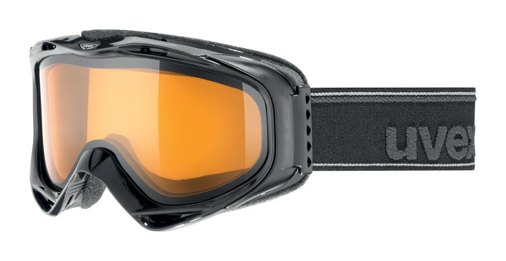 lyžařské brýle UVEX G.GL 300, black double lens/lasergold lite (2029) UVEX ZIMNÍ