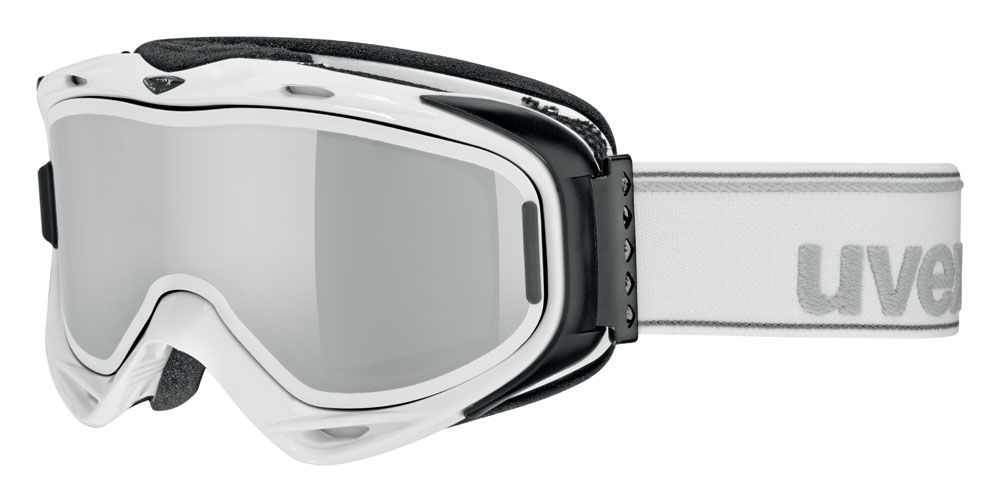 lyžařské brýle UVEX G.GL 300 TAKE OFF, white/litemirror silver (1026) UVEX ZIMNÍ