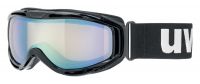 lyžařské brýle UVEX HYPERSONIC VM, black/variomatic/litemirror silver (2023)