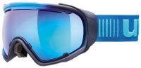 lyžařské brýle UVEX JAKK SPHERE, ice-navy mat/mirror blue (4026)