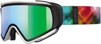 lyžařské brýle UVEX JAKK TAKE OFF, white mat/litemirror green (1226)