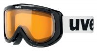 lyžařské brýle UVEX RACER, black/lasergold lite (2029)