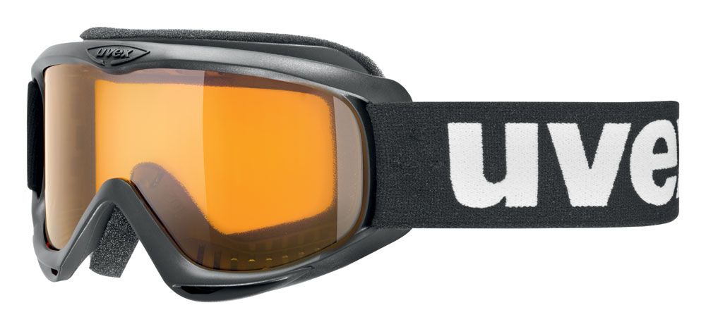 lyžařské brýle UVEX SNOWCAT, black/lasergold lite (2019) UVEX ZIMNÍ