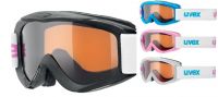 lyžařské brýle UVEX SNOWY PRO SET, polarwhite/black/iceblue/pink