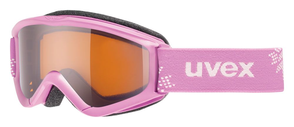 lyžařské brýle UVEX SPEEDY PRO, pink snowflake/lasergold (0912) UVEX ZIMNÍ