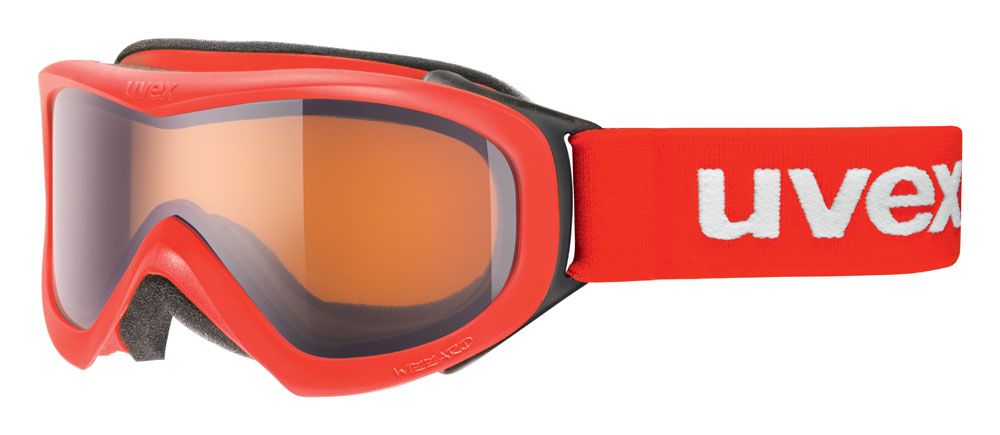 lyžařské brýle UVEX WIZZARD DL, red double lens/lasergold (0322) UVEX ZIMNÍ
