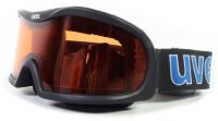 lyžařské brýle VISION OPTIC I, black double lens/lasergold lite (2329)