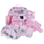 KITTY BABY SKATE sada (kolečkové brusle,chrániče,přilba) 30-33 | 290381, 290382