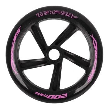 PU 87A 200x30 kolečko na koloběžku black TEMPISH