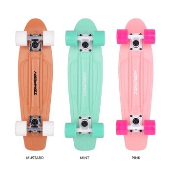 BUFFY NATURE skateboard mustard TEMPISH