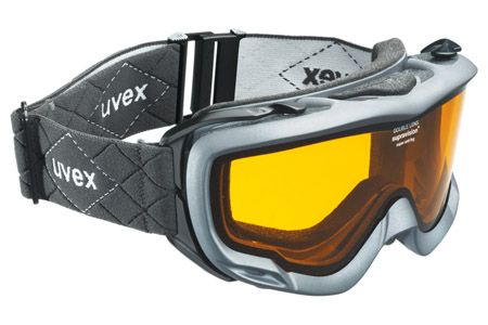 Lyžařské brýle UVEX ORBIT OPTIC - přes dioptr.brýle - Šedé titan, zorník oranž ...